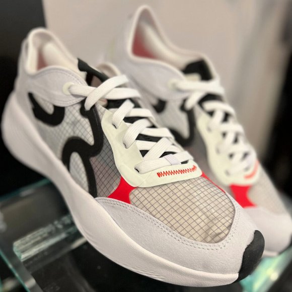 NIKE Jordan Delta 3 Low White Chile Red - Size 10 - Picture 2 of 11